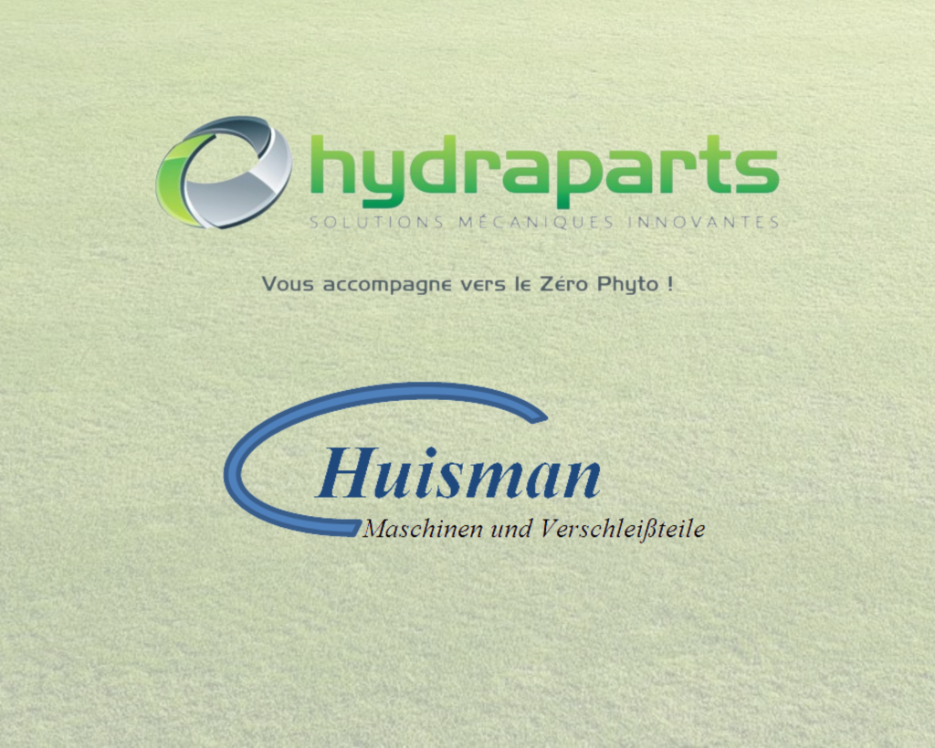Hydraparts a annoncé un nouveau partenariat avec la marque allemande Huisman, fabricant de herses à gazon. 
