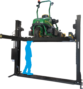 MAROLOLEV 3200 LV avec tondeuse 3 roues2