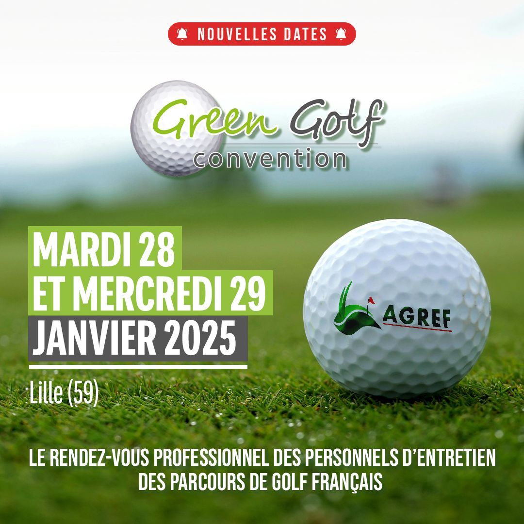 Les dates de la Green Golf Convention dévoilées - Gazon Sport Pro H24