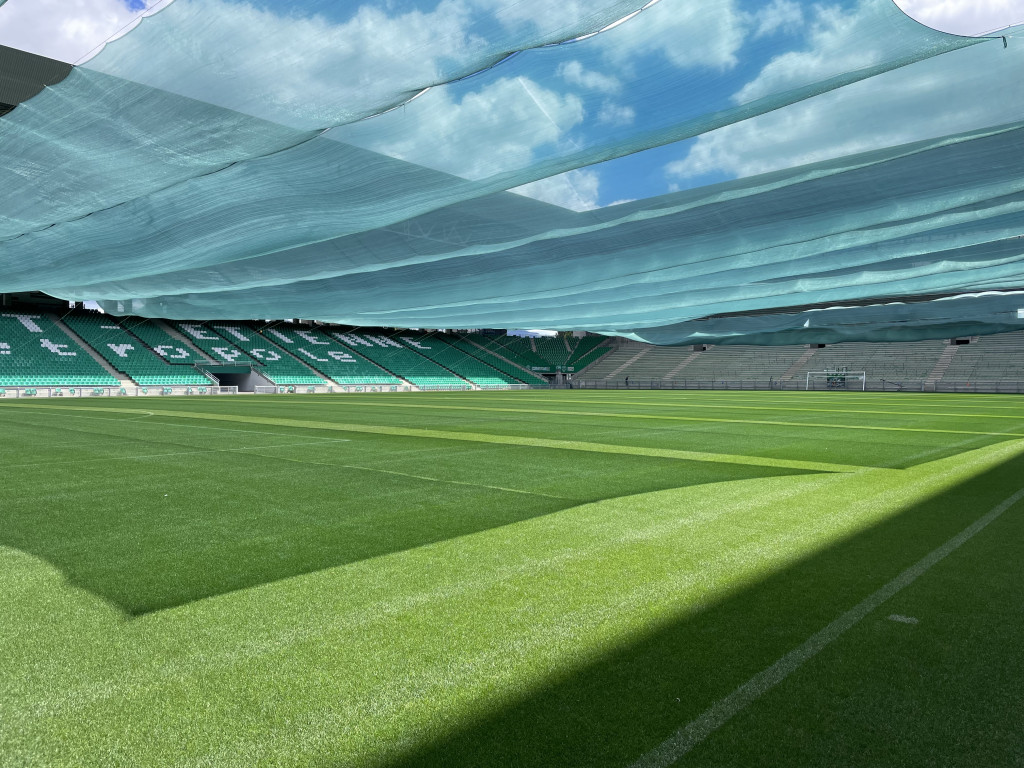 Geoffroy Guichard voiles d'ombrage Saint-Etienne