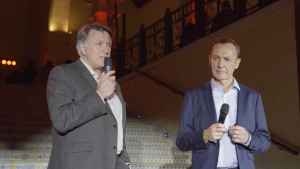 Frédéric Bondoux (à gauche) et Frédéric Fedon (à droite) ont signé un rapprochement entre le congrès LeClub Golf et les 48h du Gazon Sport Pro, qui auront lieu du 25 au 27 novembre 2025 au Parc Chanot de Marseille.