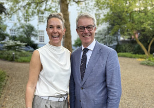 Renate Roeleveld (CEO GCAE) et Andy Brown (Senior Manager - Global Business Development and Relationships at The Toro Company)