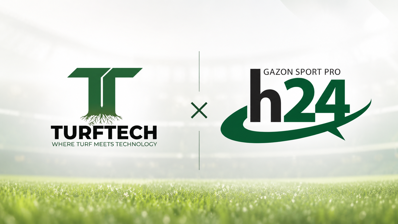 Gazon Sport Pro H24 συνεργάτης πολυμέσων της TurfTech