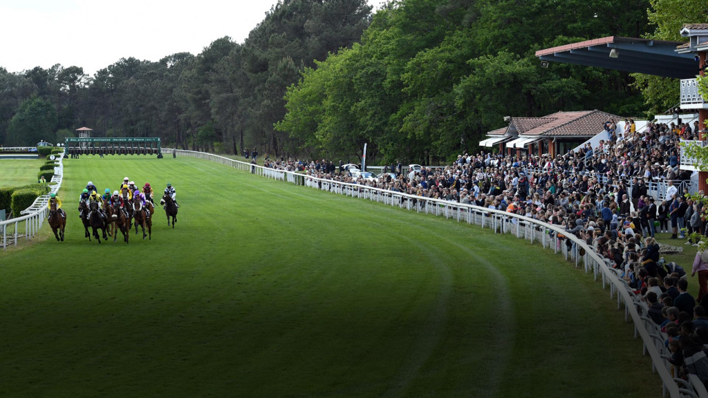 virage hippodrome Dax